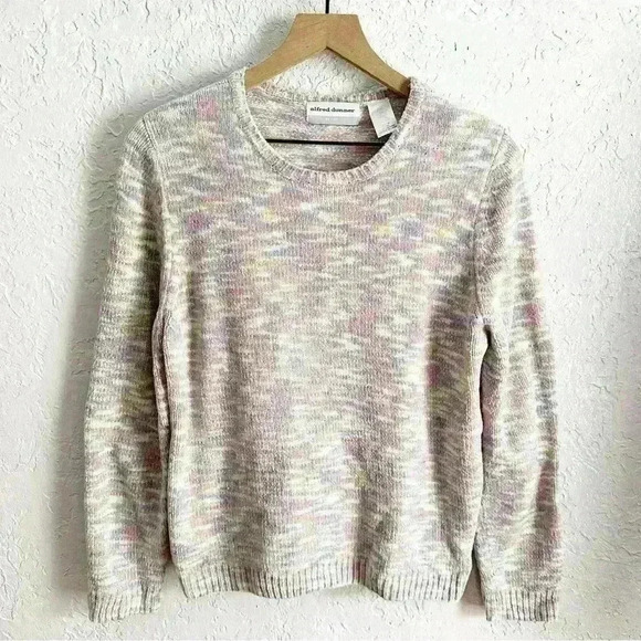 Alfred Dunner Sweaters - Vintage pastel multicolor sweater